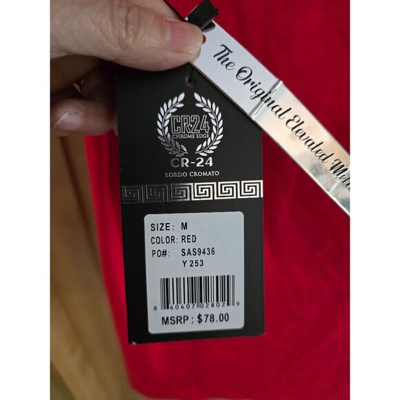 CR24 Mens Red "Legendary" T-Shirt front graphic - Picture 5 of 8